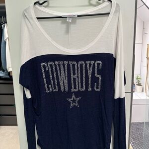 Dallas Cowboys long sleeve shirt women’s medium